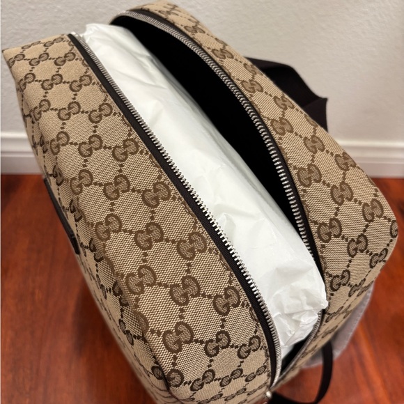 (GUCCI) Canvas Rucksack Backpack - Picture 3 of 6